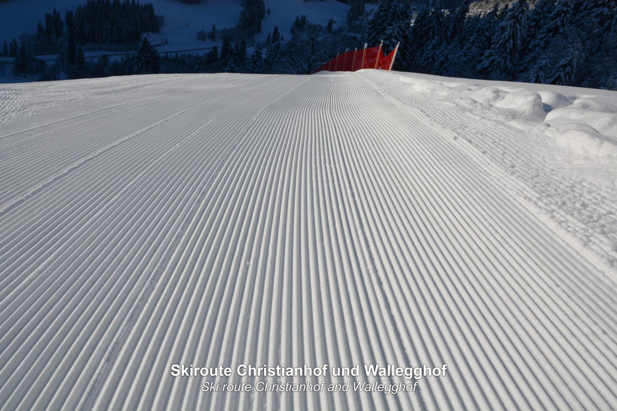 Ski In-Ski Out - Gaestehaeuser Saalbach-Hinterglemm - Wallegghof Christianhof Экстерьер фото