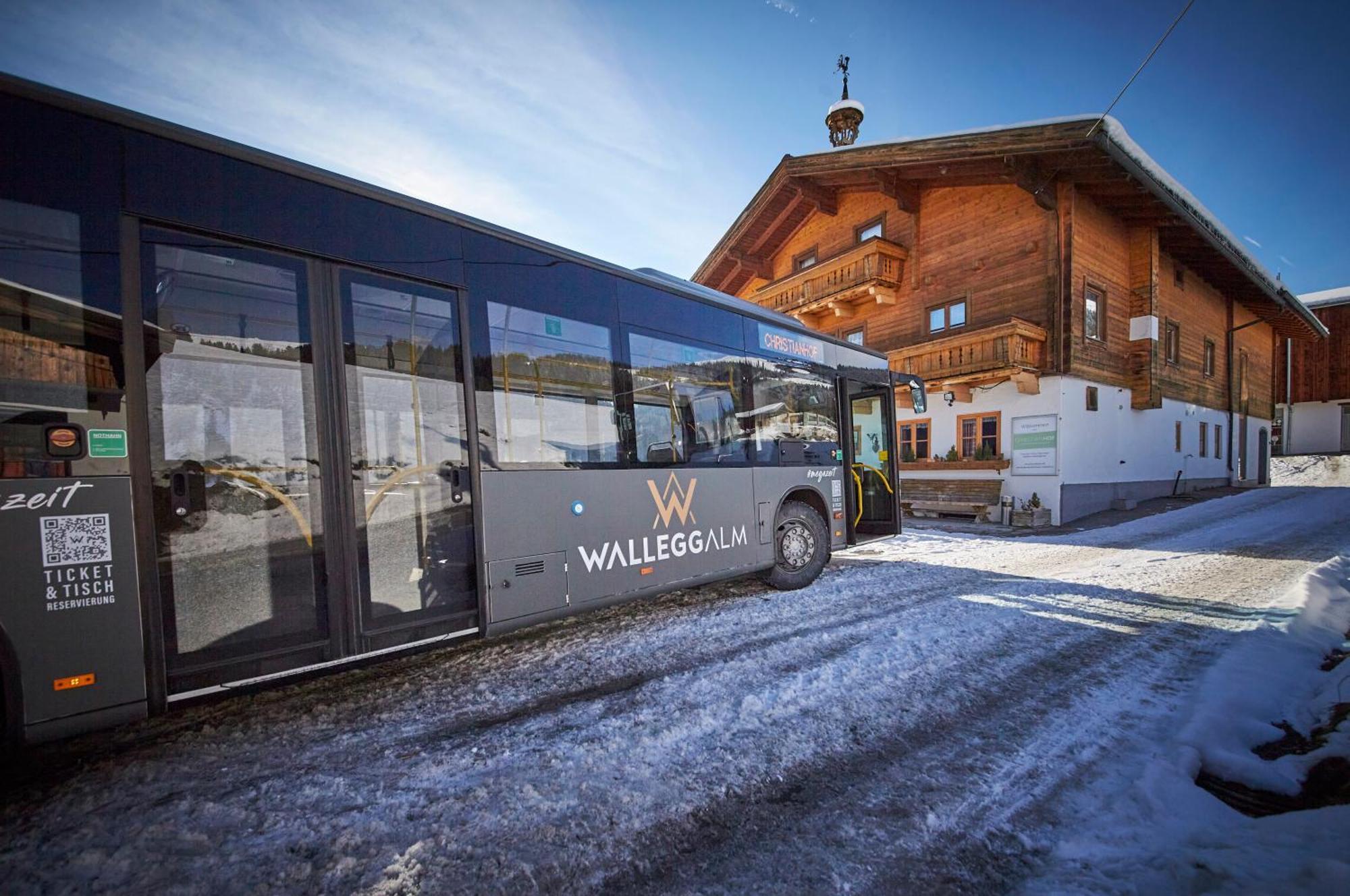 Ski In-Ski Out - Gaestehaeuser Saalbach-Hinterglemm - Wallegghof Christianhof Экстерьер фото